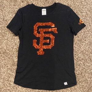 SF Giants Victoria secret pink tee